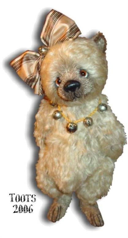 Teddy Bear and Friends 2008 TOBY Industry�s Choice Award Winners Toots by Hand Made Teddy Bear Artist Denise Purrington