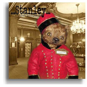 Stanley  - Handmade Teddy Bears, Mohair Teddy Bears, Artist Teddy Bears by Award Winning Artist Denise Purrington